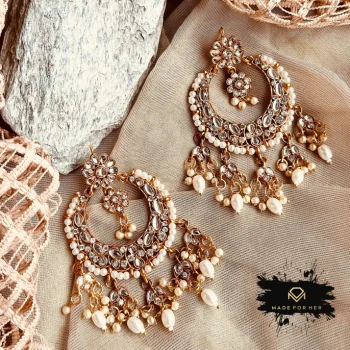 Bella Ruby Statement Drop Earrings